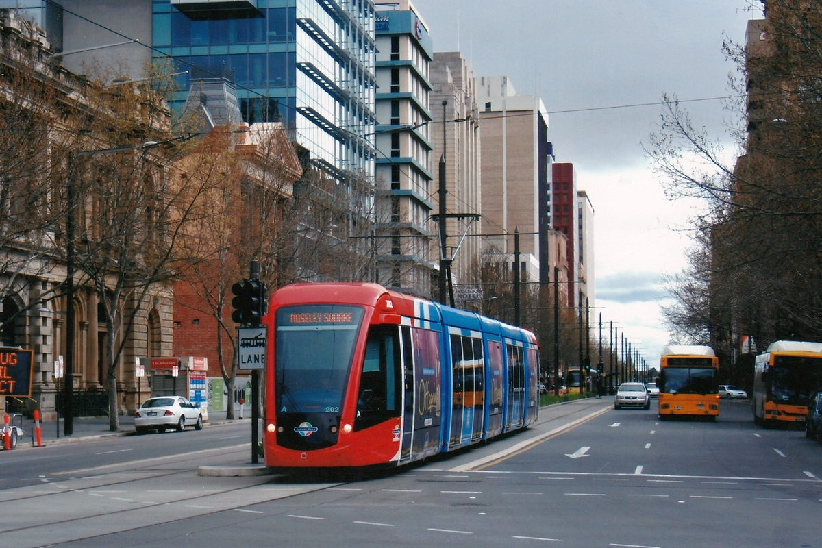 Аделаида, Alstom Citadis 302 № 202