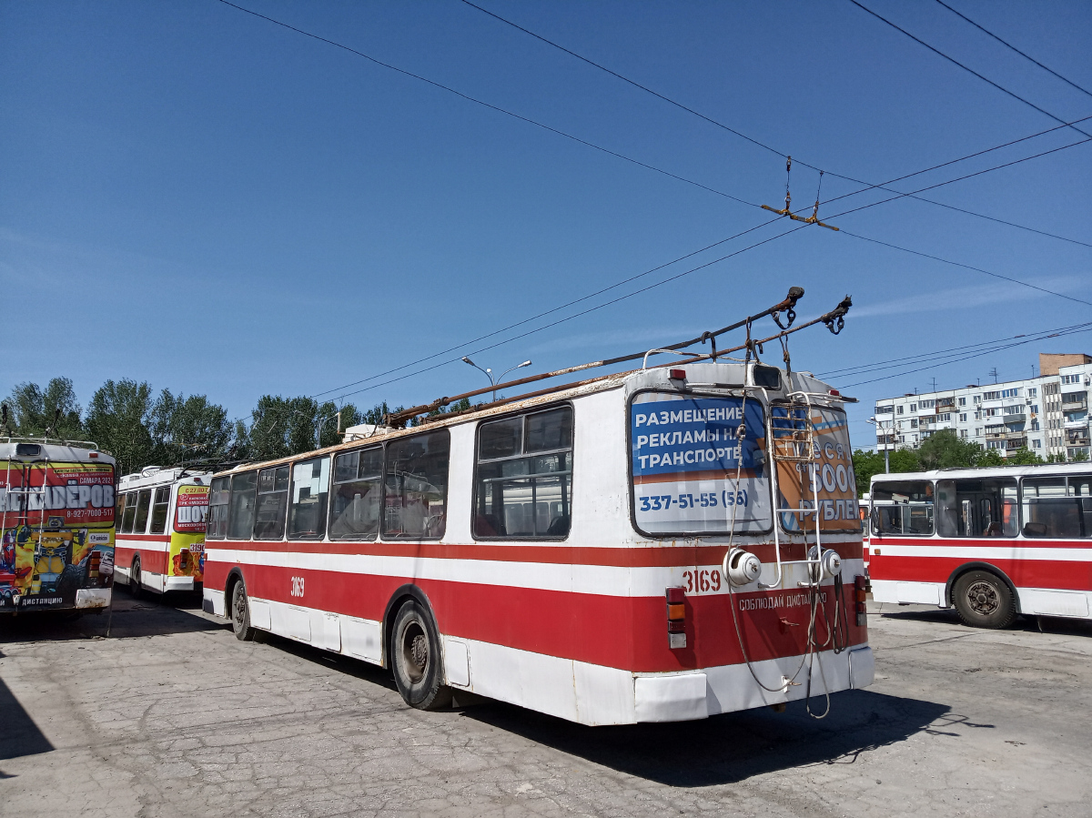 薩馬拉, ZiU-682G [G00] # 3169; 薩馬拉 — Trolleybus depot # 3