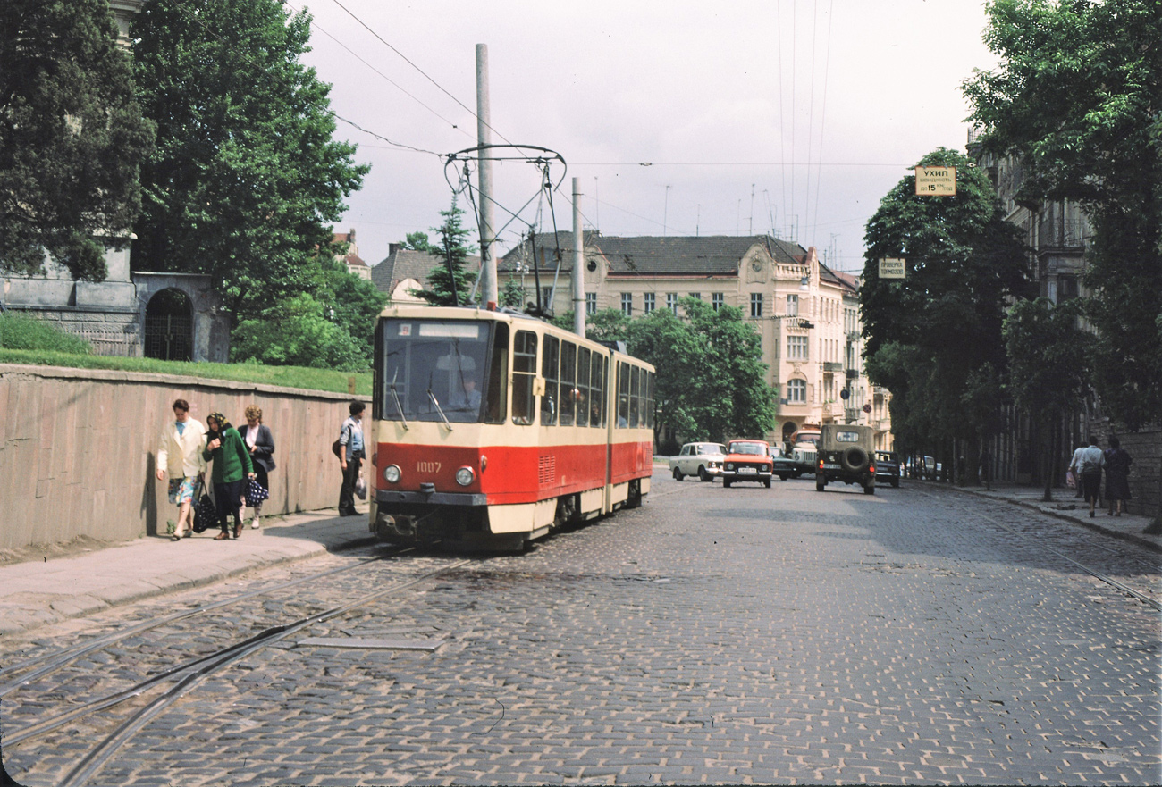 Львов, Tatra KT4SU № 1007