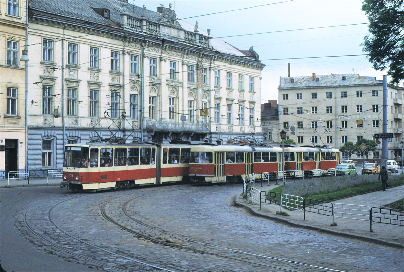 Львов, Tatra KT4SU № 1136