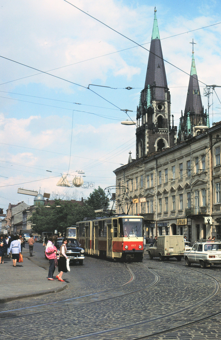Львов, Tatra KT4SU № 1007