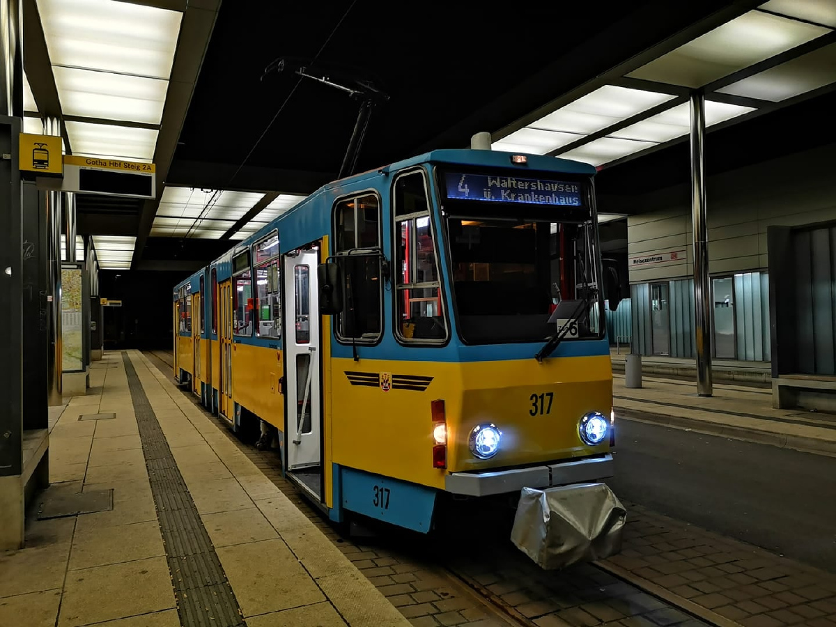 Гота, Tatra KT4DC-Z № 317