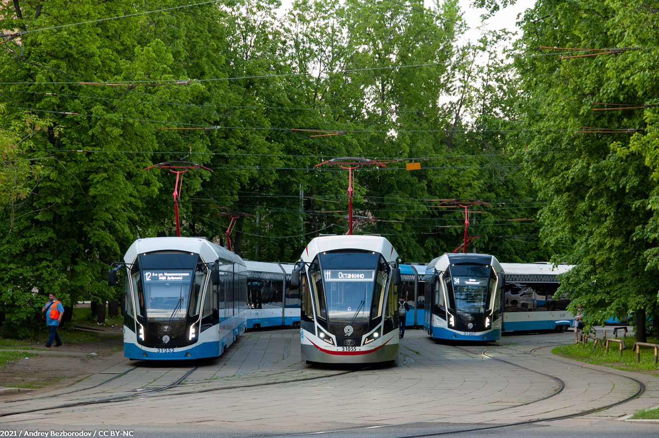 Москва, 71-931М «Витязь-М» № 31252; Москва, 71-931М «Витязь-М» № 31055
