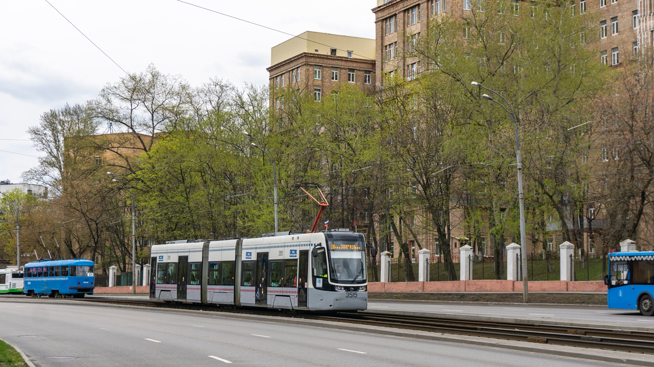 Maskava, 71-414 (Pesa Fokstrot) № 3515 Maskava, 71-414 (Pesa Fokstrot) № 3515