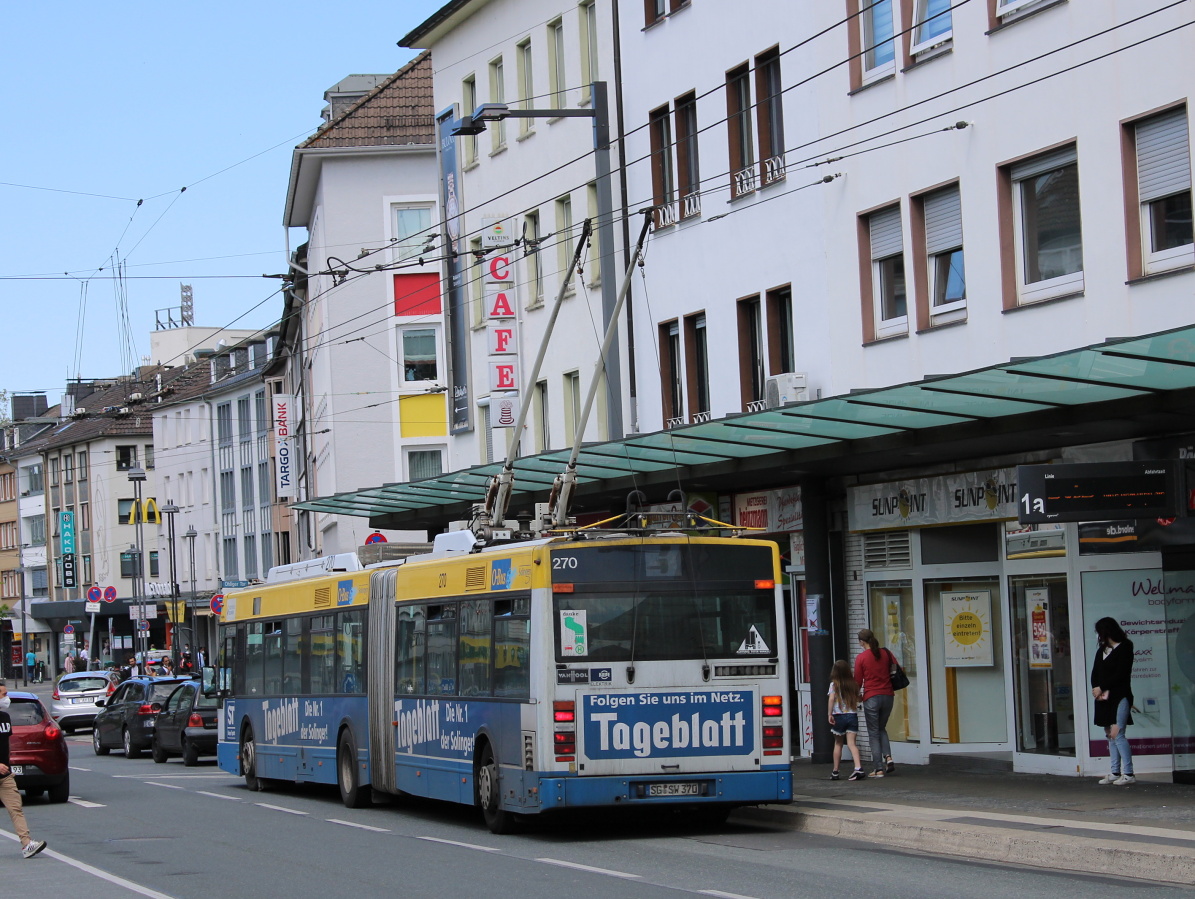Золинген, Van Hool AG 300T № 270