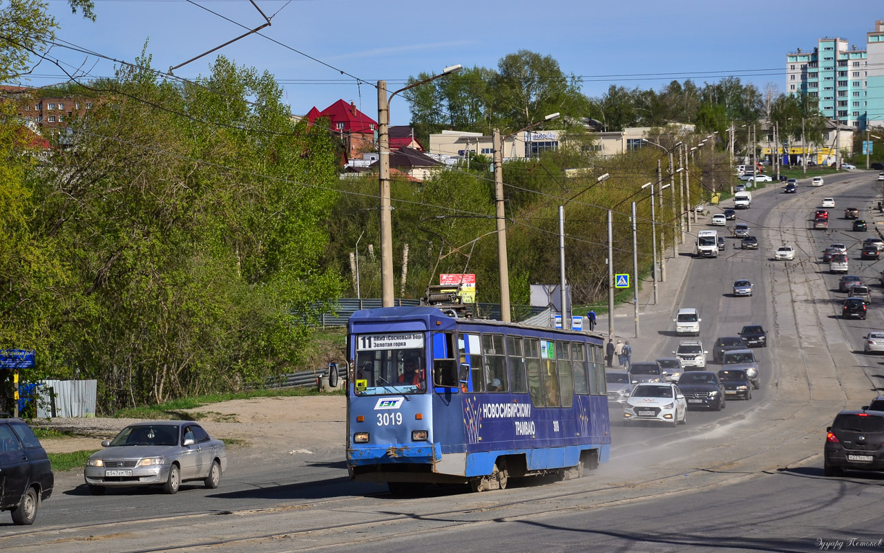Новосибирск, 71-605 (КТМ-5М3) № 3019