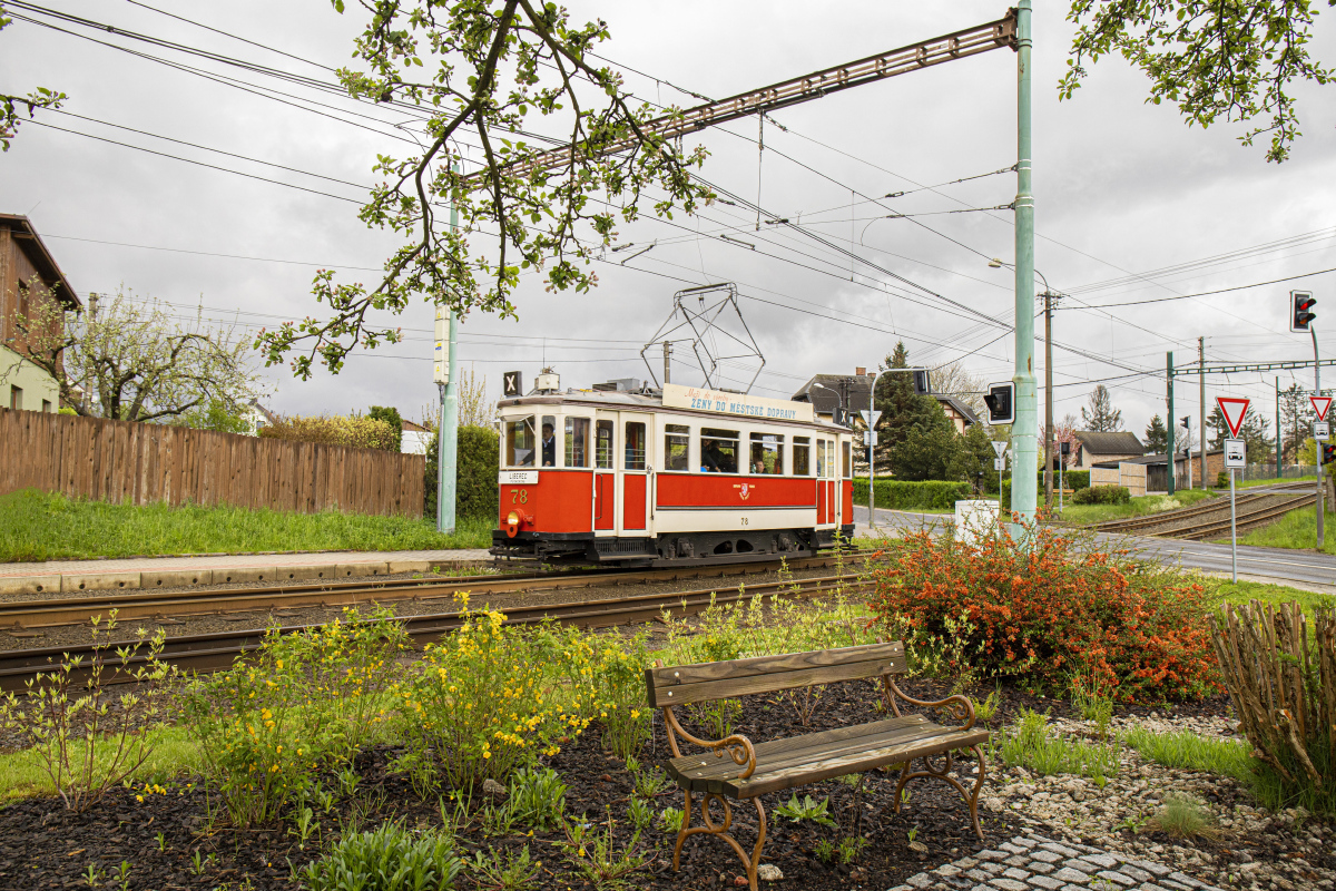 Liberec ― Jablonec nad Nisou, Ringhoffer 2-axle motor car # 78; Liberec ― Jablonec nad Nisou — Last weeks of metre-gauge, 2021