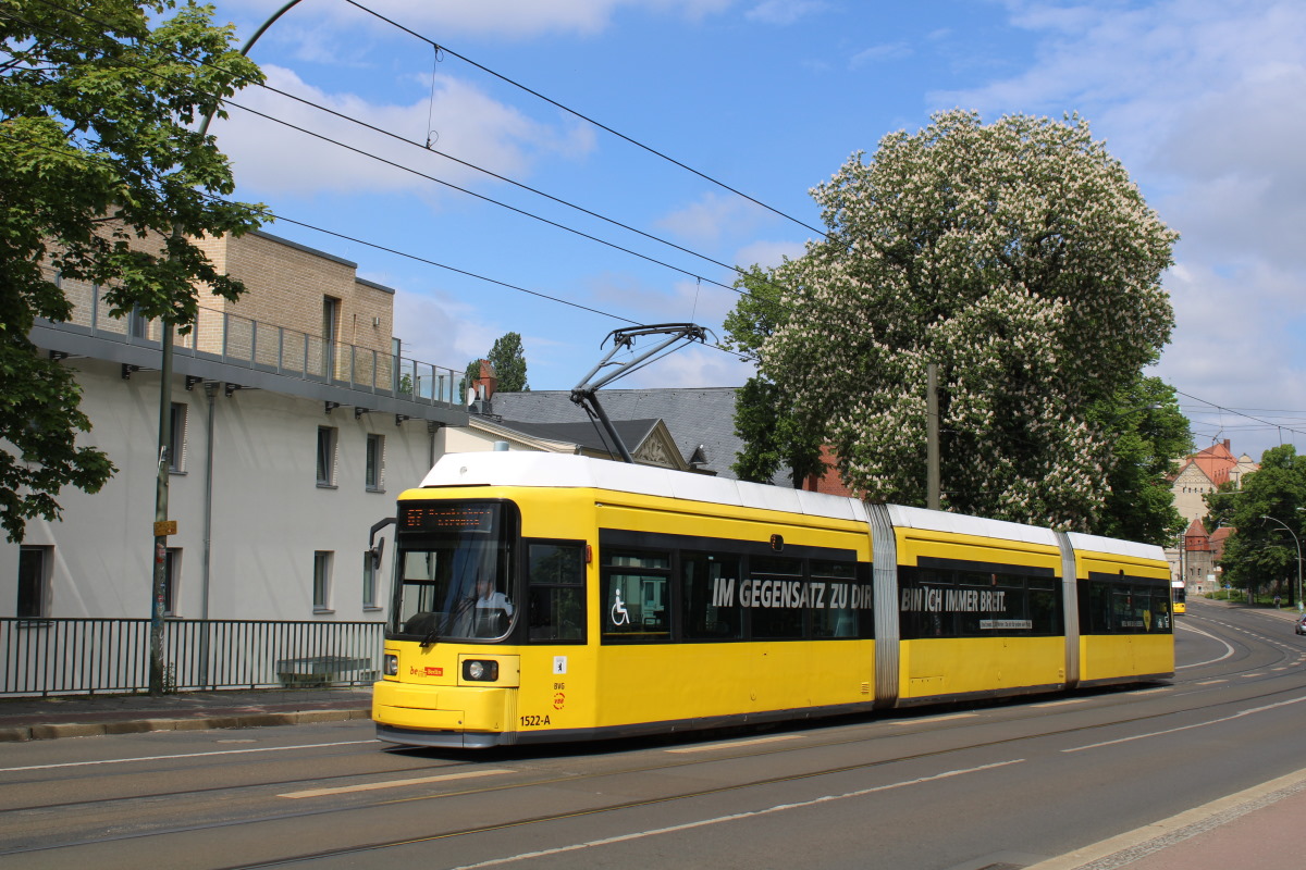 Берлин, BVG GT6U № 1522
