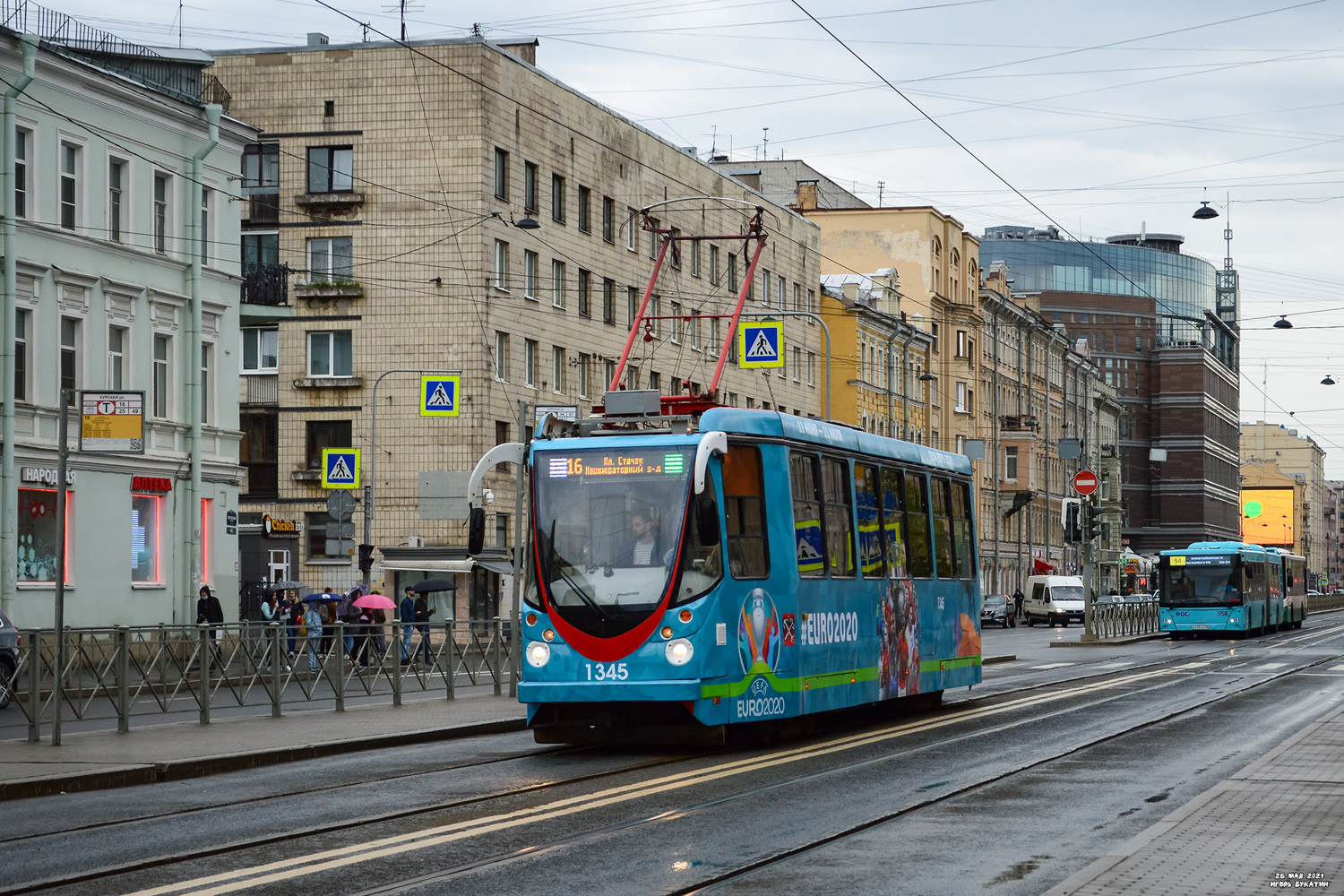 Санкт-Петербург, 71-134А (ЛМ-99АВН) № 1345