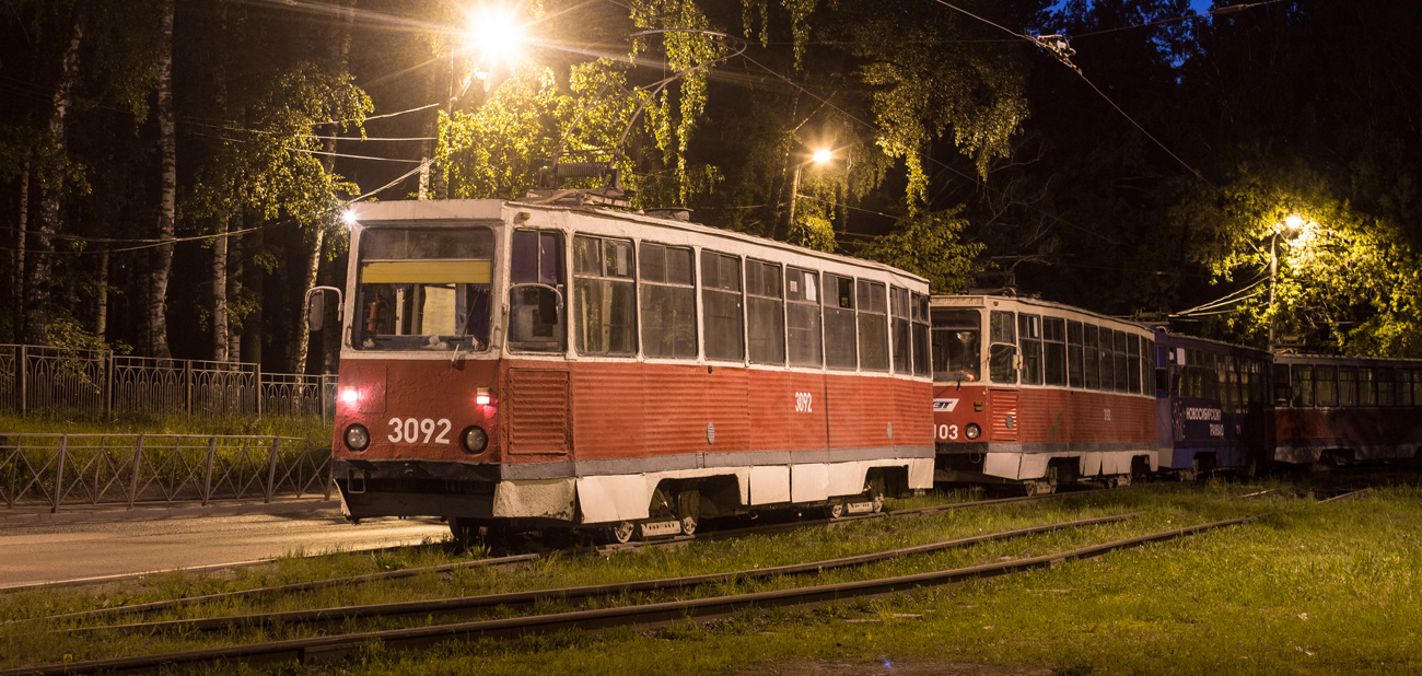 Новосибирск, 71-605 (КТМ-5М3) № 3092