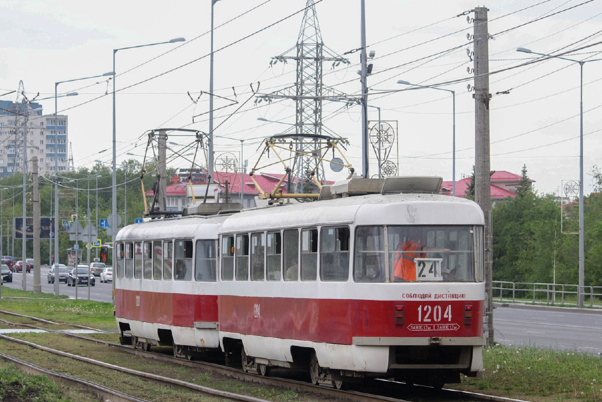 Самара, Tatra T3E № 1204