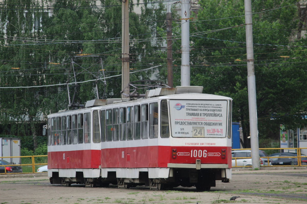 Самара, Tatra T6B5SU № 1006