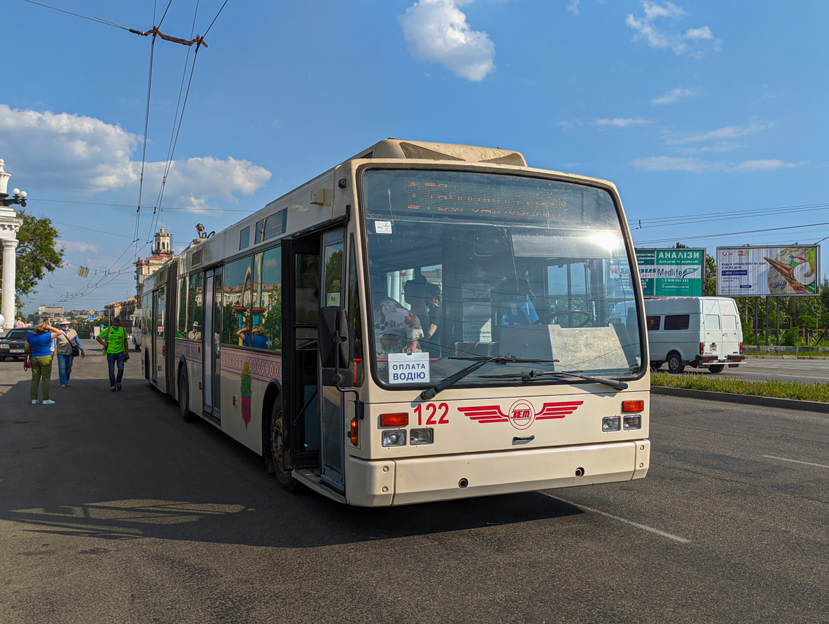 Запорожье, Van Hool AG 300T № 122