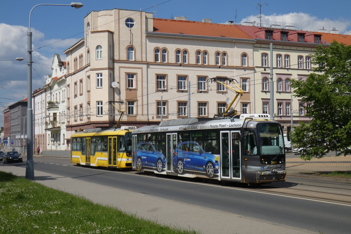 Пльзень, Vario LFR.S № 340; Пльзень, Vario LFR.S № 341