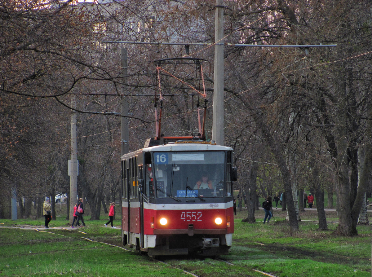 Харків, Tatra T6B5SU № 4552