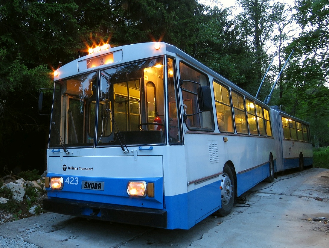 Таллин, Škoda 15Tr02/6 № [423]