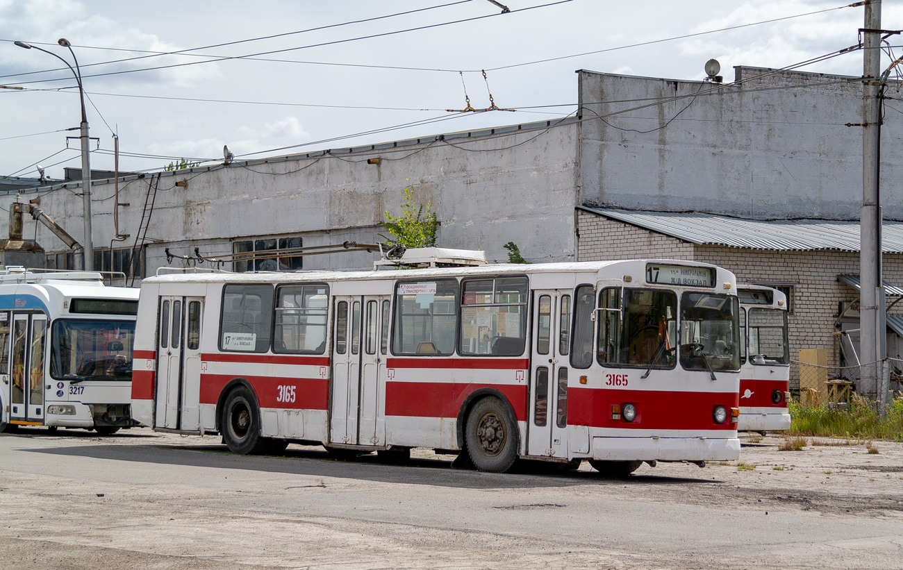 სამარა, ZiU-682G [G00] № 3165; სამარა — Trolleybus depot # 3