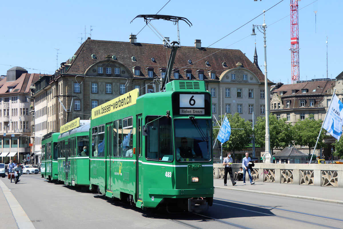 Базель, Schindler/SIG/BBC Be 4/4 № 483