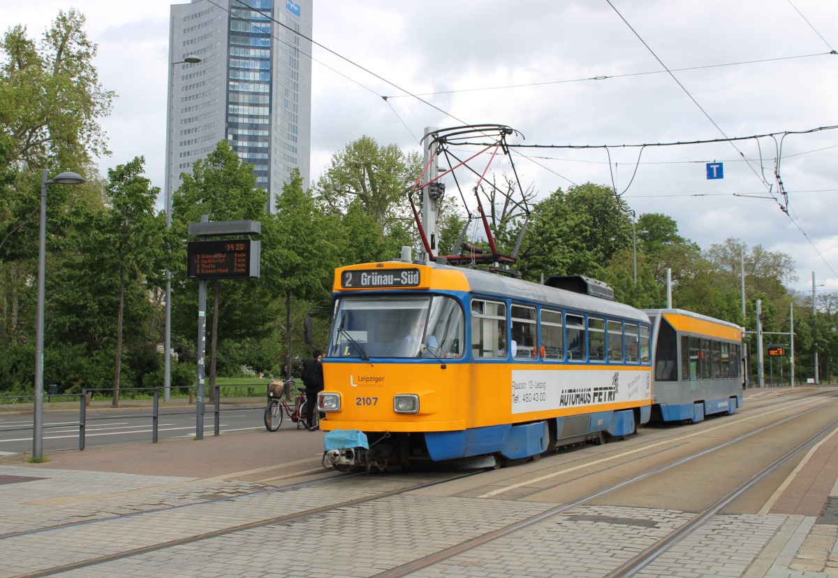 Лейпциг, Tatra T4D-M1 № 2107