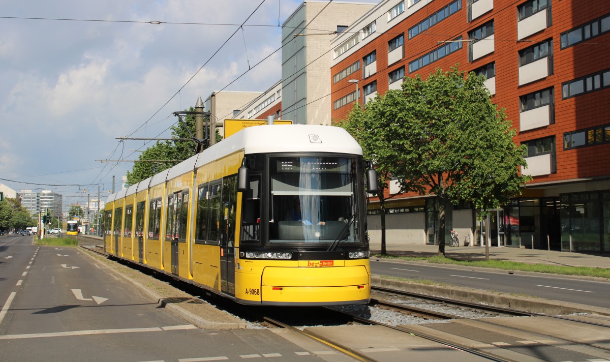 Берлин, Bombardier Flexity Berlin (GT8-08ZR/F8Z) № 9068