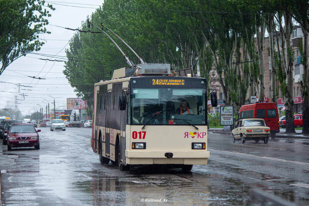 Kryvyi Rih, YMZ T1R (Т2P) # 017 Kryvyi Rih, YMZ T1R (Т2P) # 017