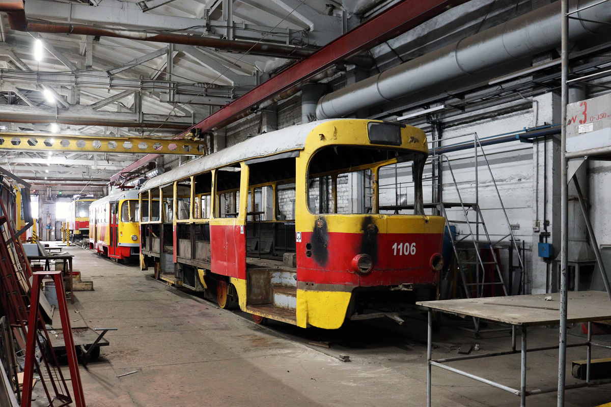 Барнаул, Tatra T3SU КВР Барнаул № 1106