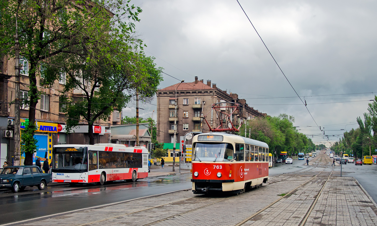 Мариуполь, Tatra T3SU № 763