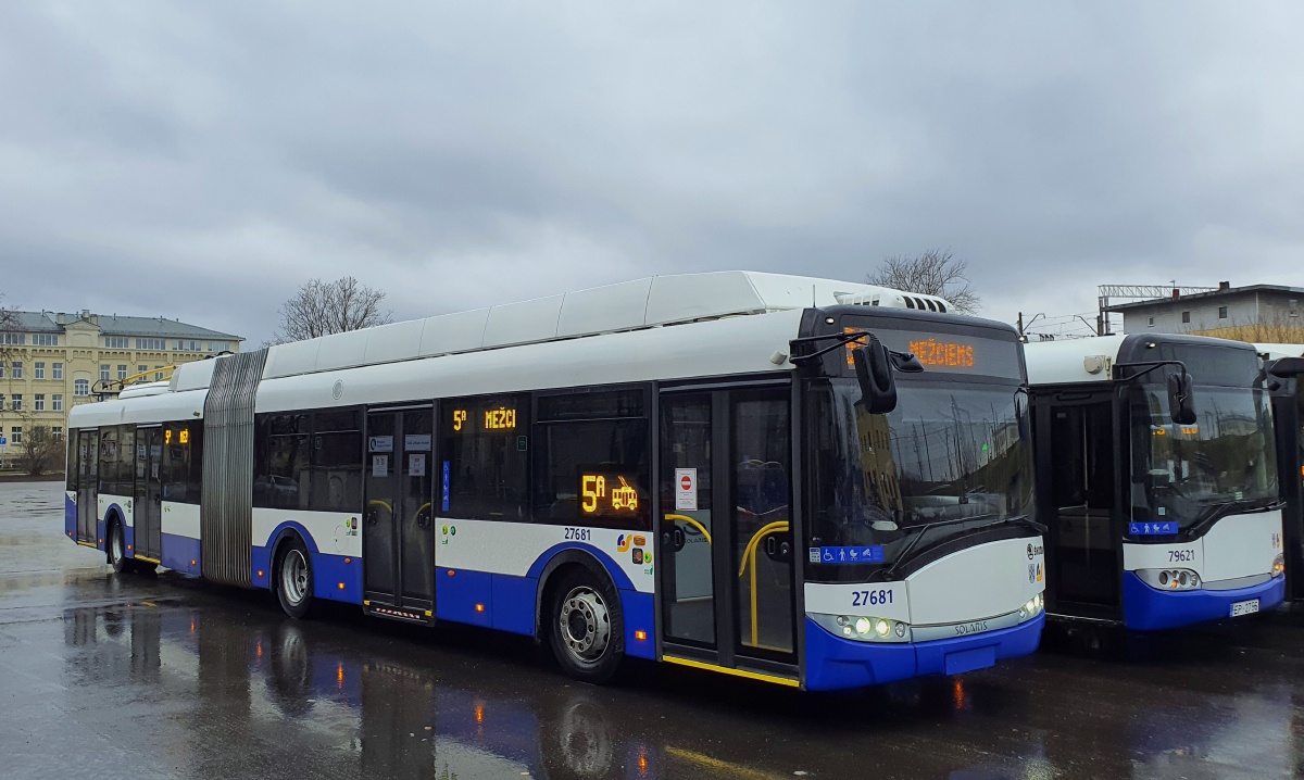 Рига, Škoda 27Tr Solaris III № 27681