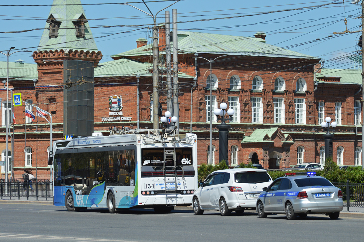Омск, ПКТС-6281.00 «Адмирал» № 154; Омск — Происшествия