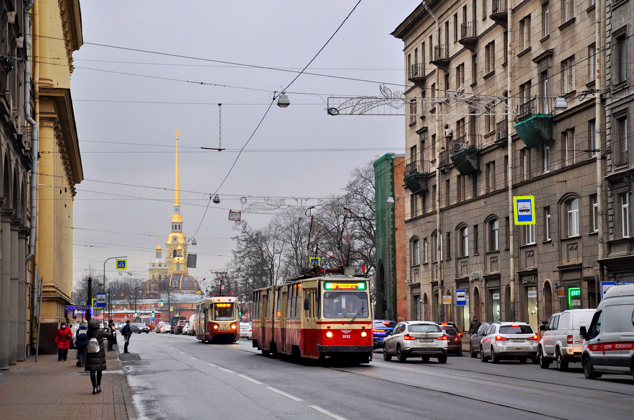 Saint-Petersburg, LVS-86K č. 3032