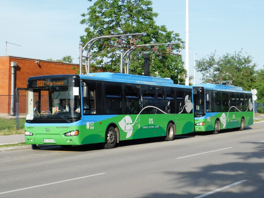 Belgrade, Higer KLQ6125GEV3 № 82104 (2104)