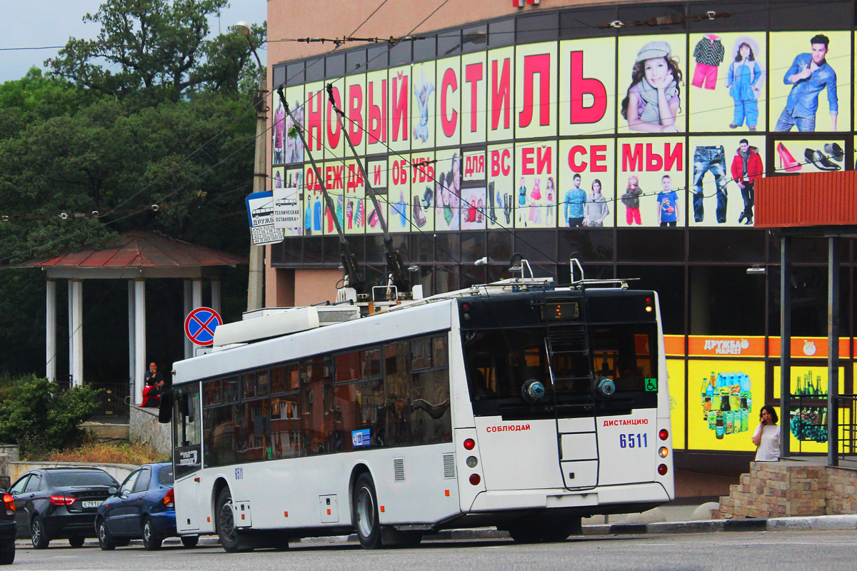 Крымский троллейбус, СВАРЗ-МАЗ-6275 № 6511