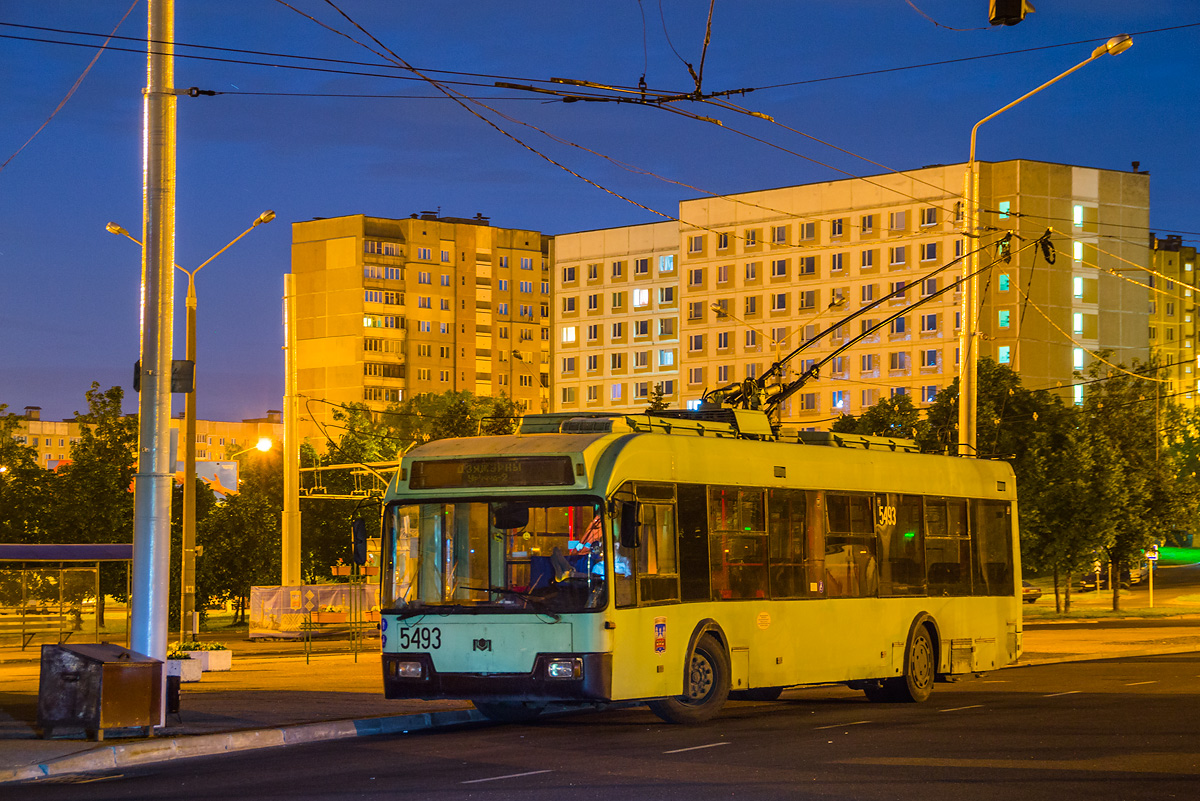 Минск, БКМ 321 № 5493