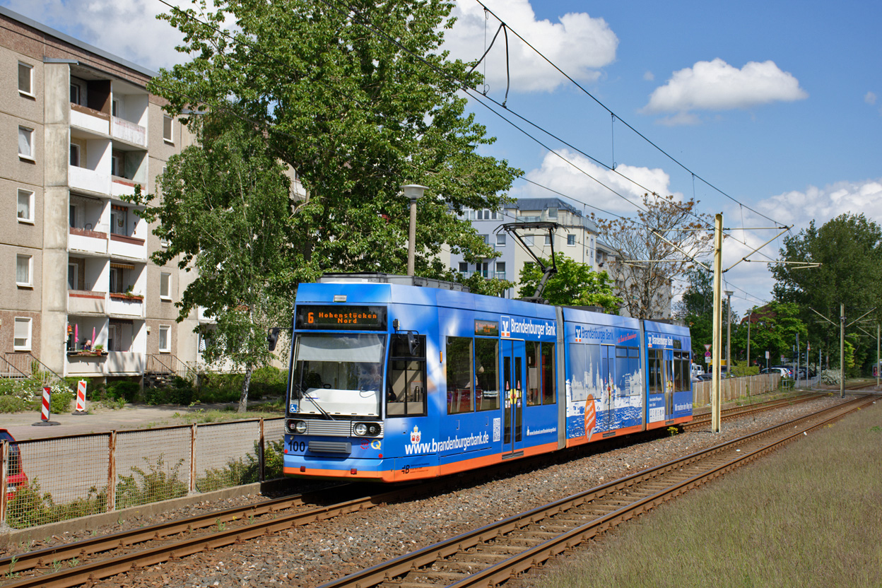 Бранденбург-на-Хафеле, Duewag MGT6D № 100