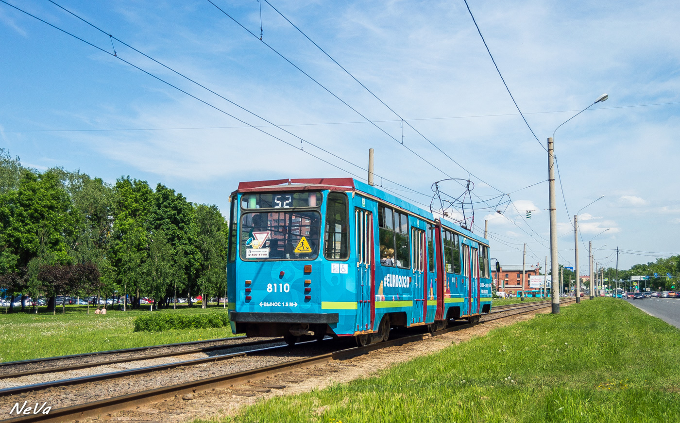 Санкт-Пецярбург, 71-147К (ЛВС-97К) № 8110 Санкт-Пецярбург, 71-147К (ЛВС-97К) № 8110