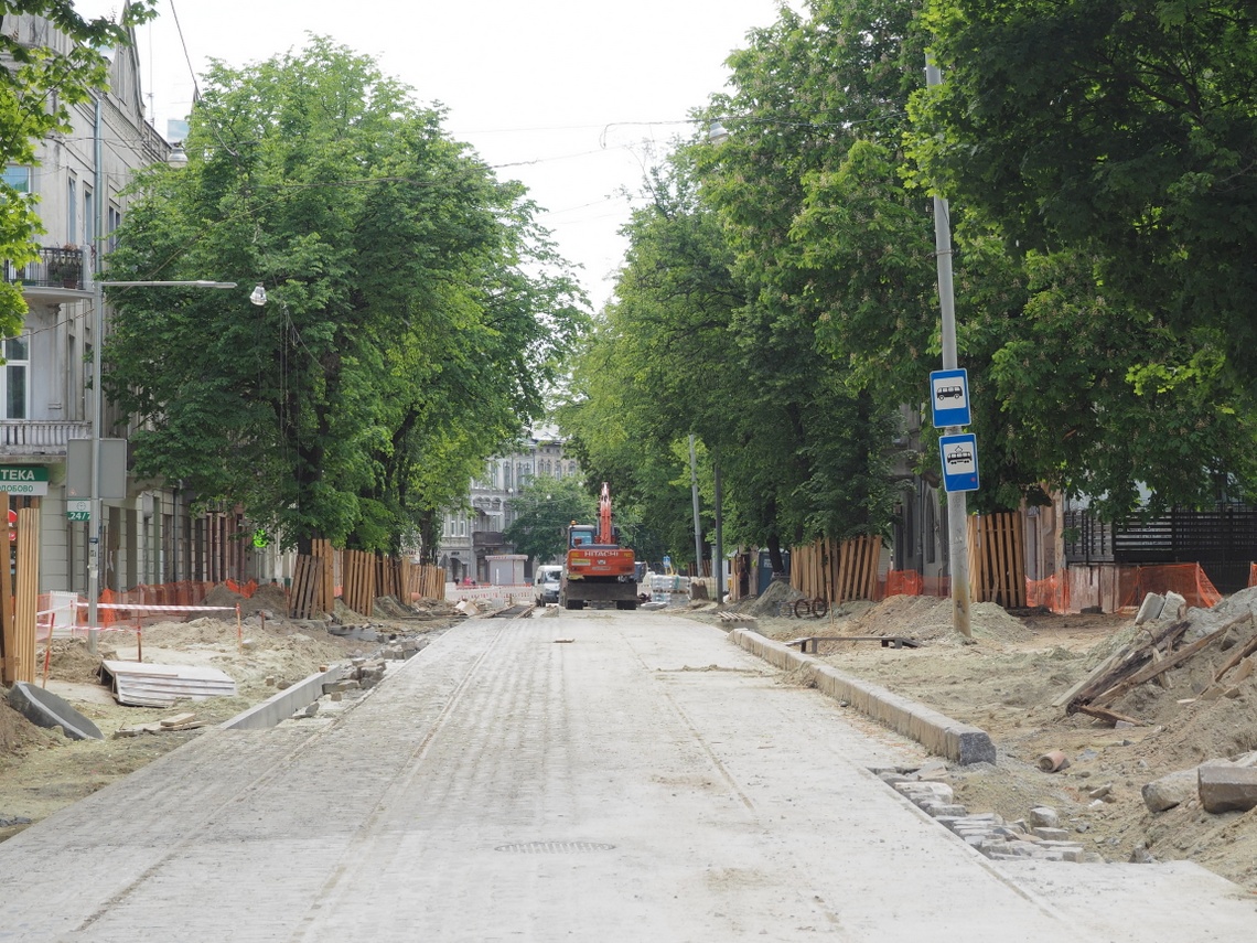 Львов — Реконструкции путей: улица Степана Бандеры [28.09.2020 -18.12.2021]