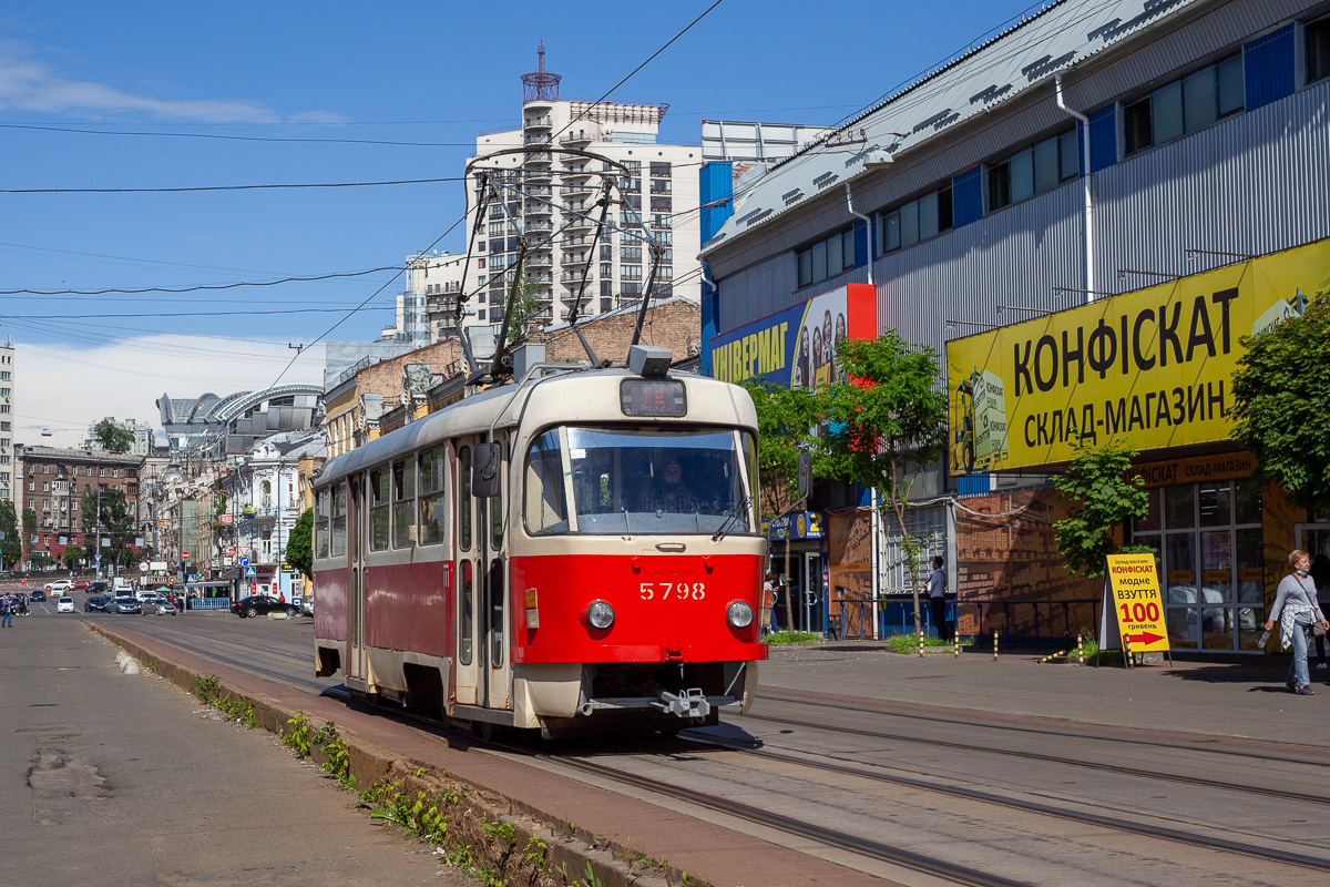 Киев, Tatra T3SUCS № 5798