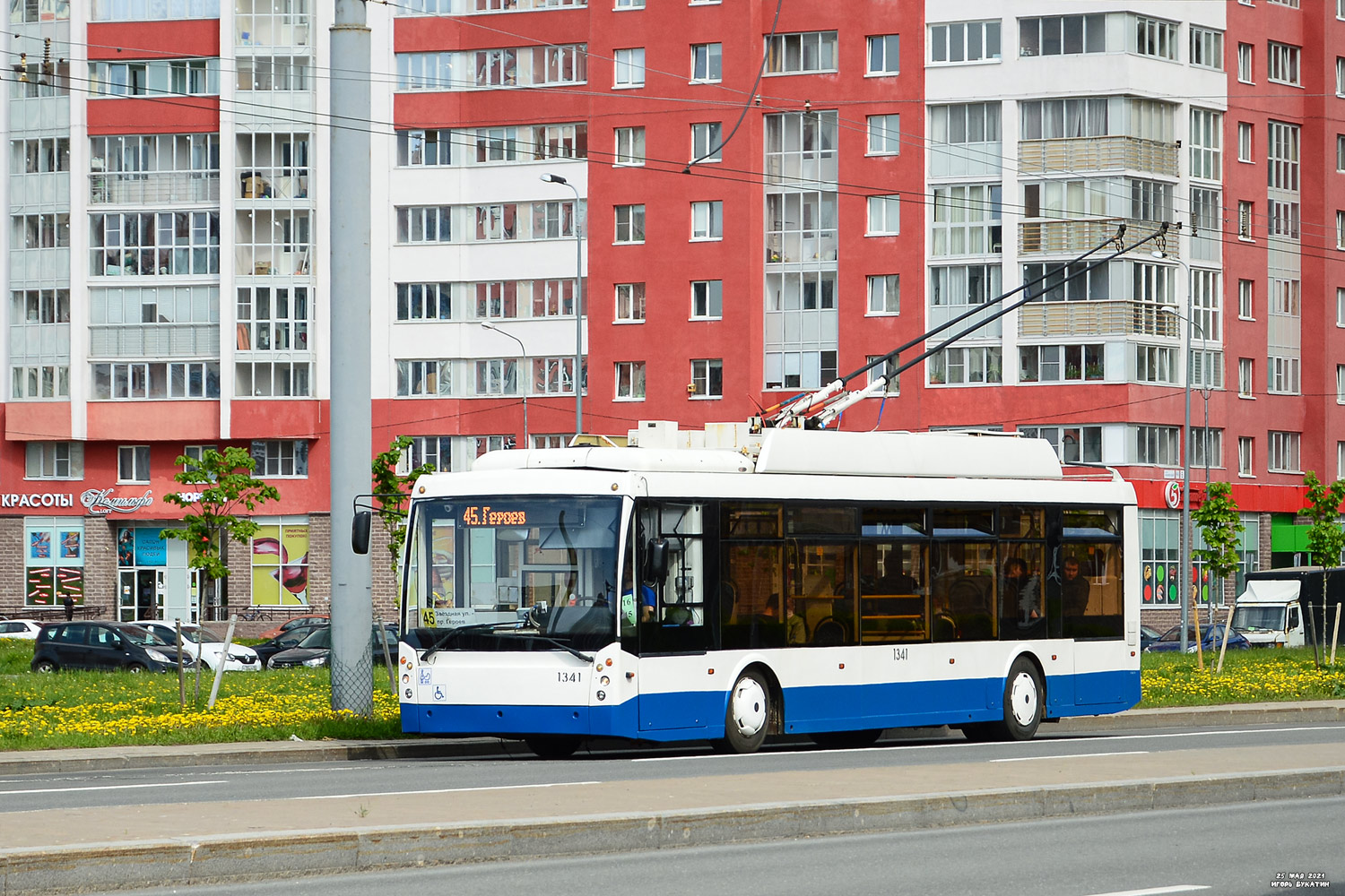 Санкт-Петербург, Тролза-5265.00 «Мегаполис» № 1341