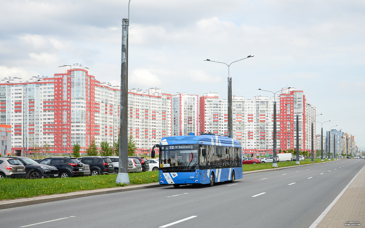 Санкт Петербург, Тролза-5265.08 «Мегаполис» № 1050