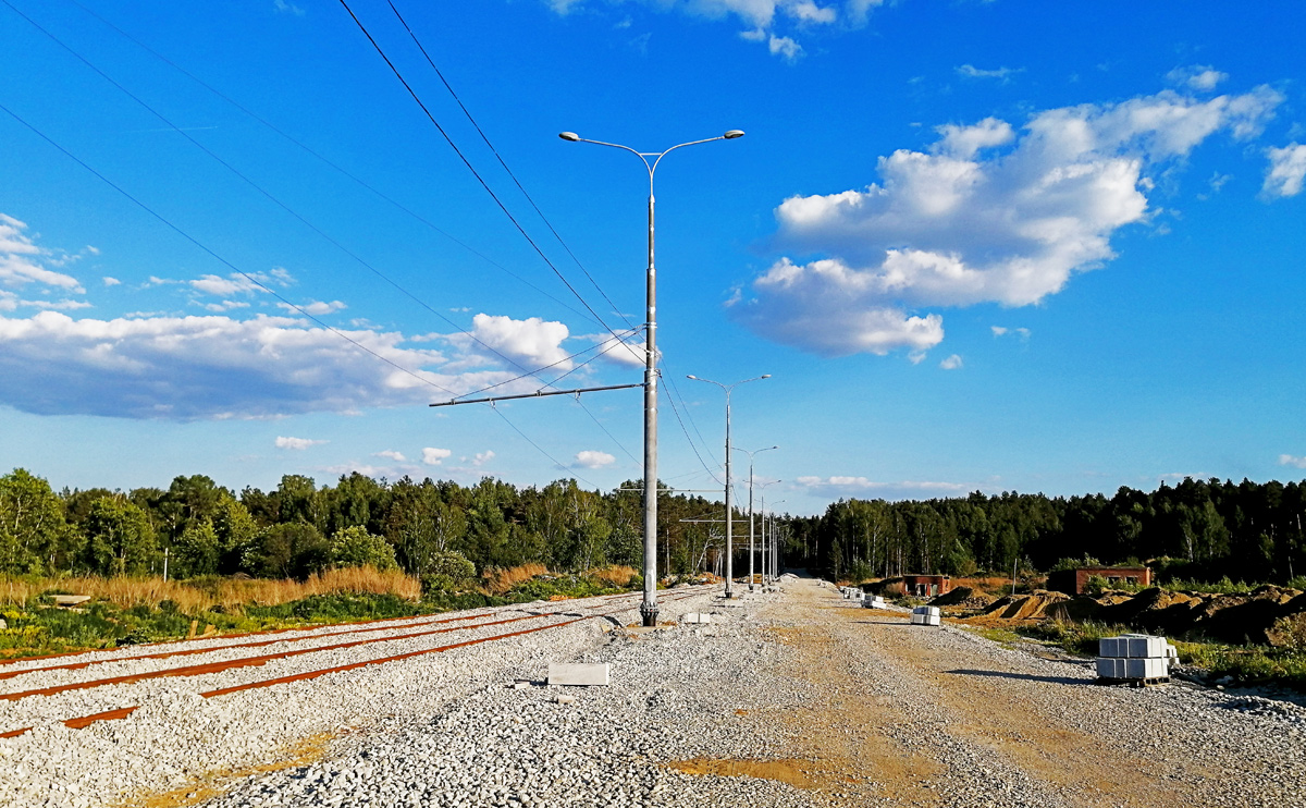 Екатеринбург — Строительство междугородной трамвайной линии Екатеринбург — Верхняя Пышма; Верхняя Пышма — Строительство междугородной трамвайной линии Екатеринбург — Верхняя Пышма