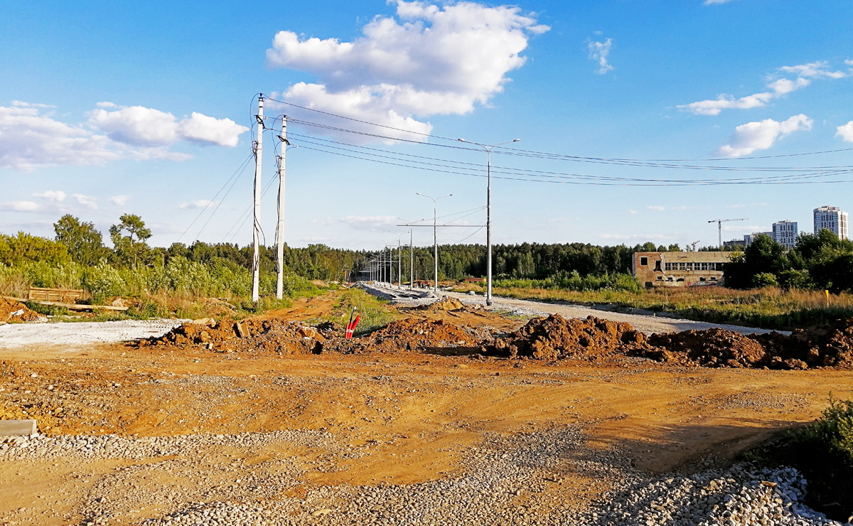 Екатеринбург — Строительство междугородной трамвайной линии Екатеринбург — Верхняя Пышма; Верхняя Пышма — Строительство междугородной трамвайной линии Екатеринбург — Верхняя Пышма