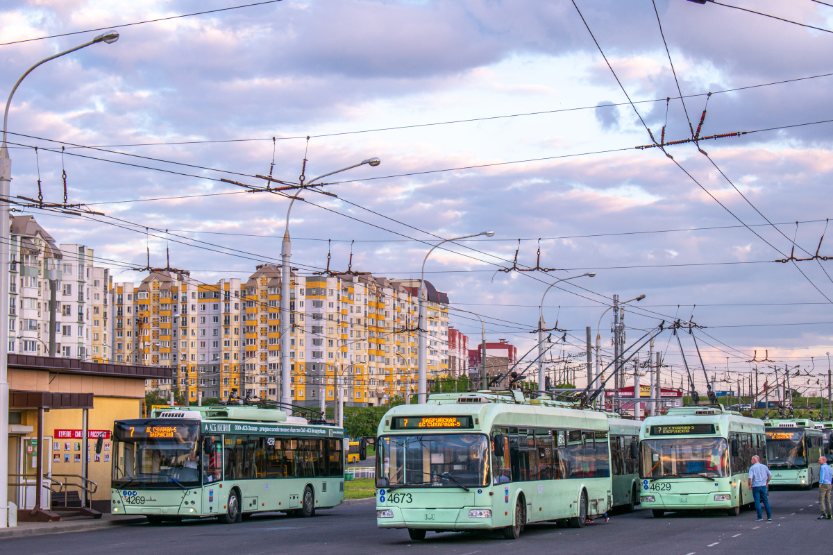Минск, МАЗ-203Т70 № 4269; Минск, БКМ 321 № 4673