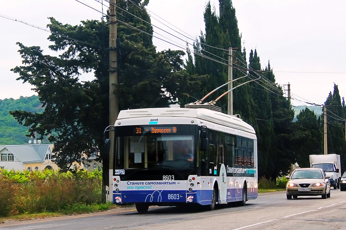 Крымский троллейбус, Тролза-5265.05 «Мегаполис» № 8603