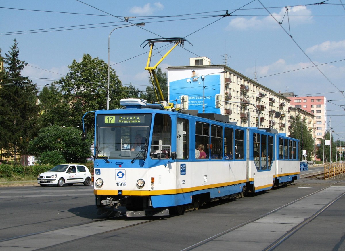 Острава, Tatra KT8D5R.N1 № 1505