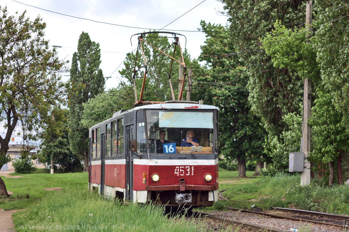 Харьков, Tatra T6B5SU № 4531