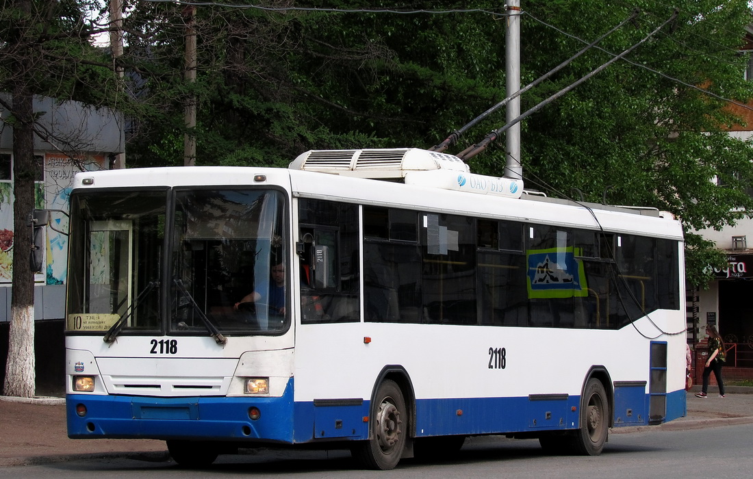 Уфа, НефАЗ-БТЗ 52765Р № 2118