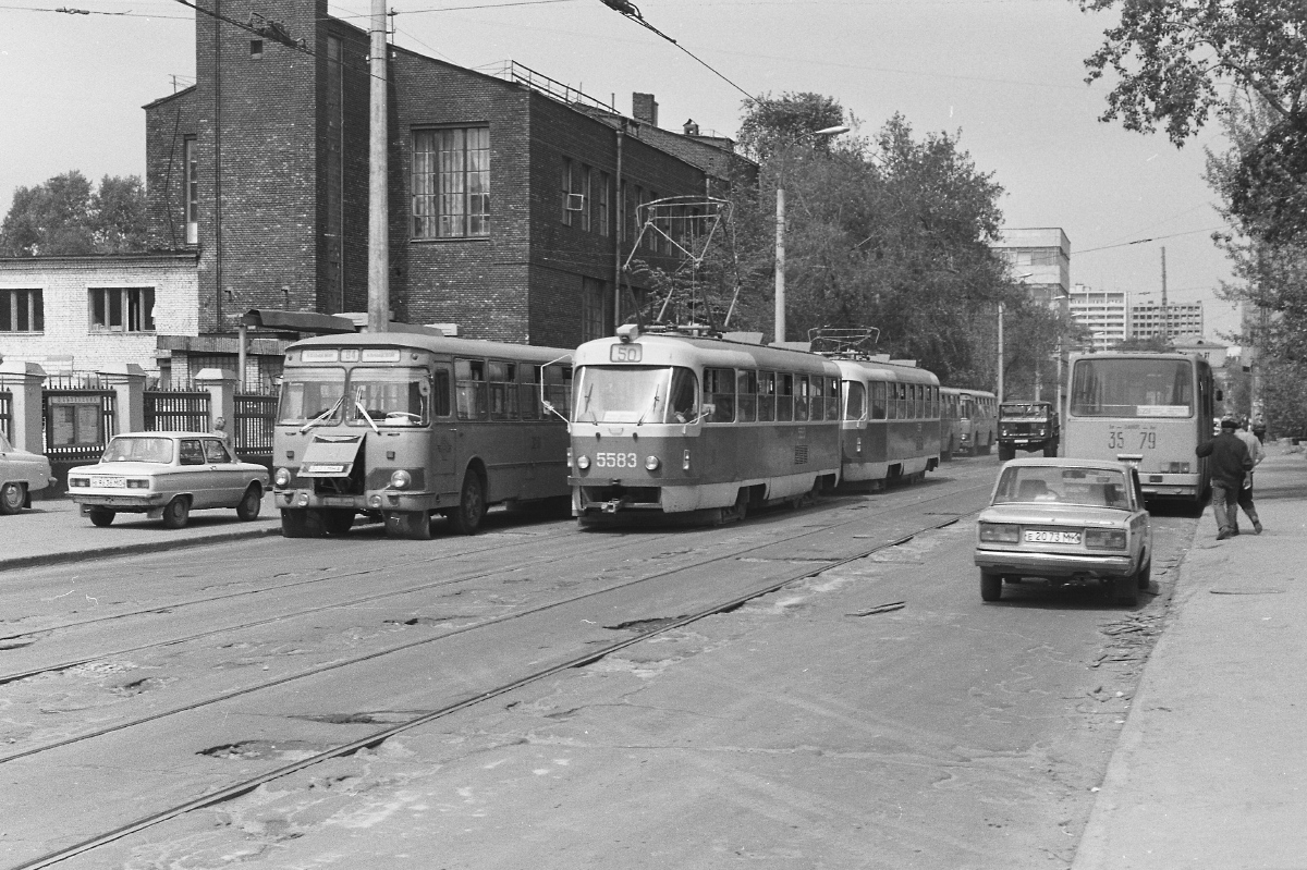 Москва, Tatra T3SU № 5583; Москва — Исторические фотографии — Трамвай и Троллейбус (1946-1991)