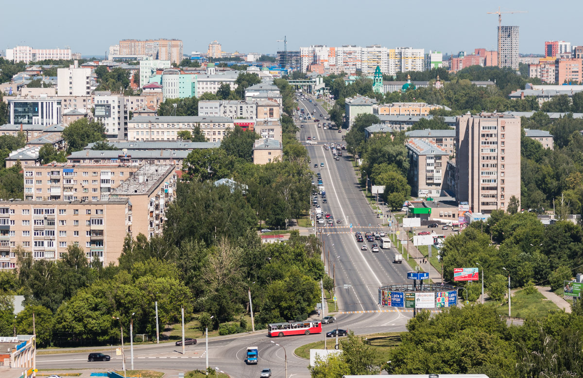 伊熱夫斯克 — Electric transit lines