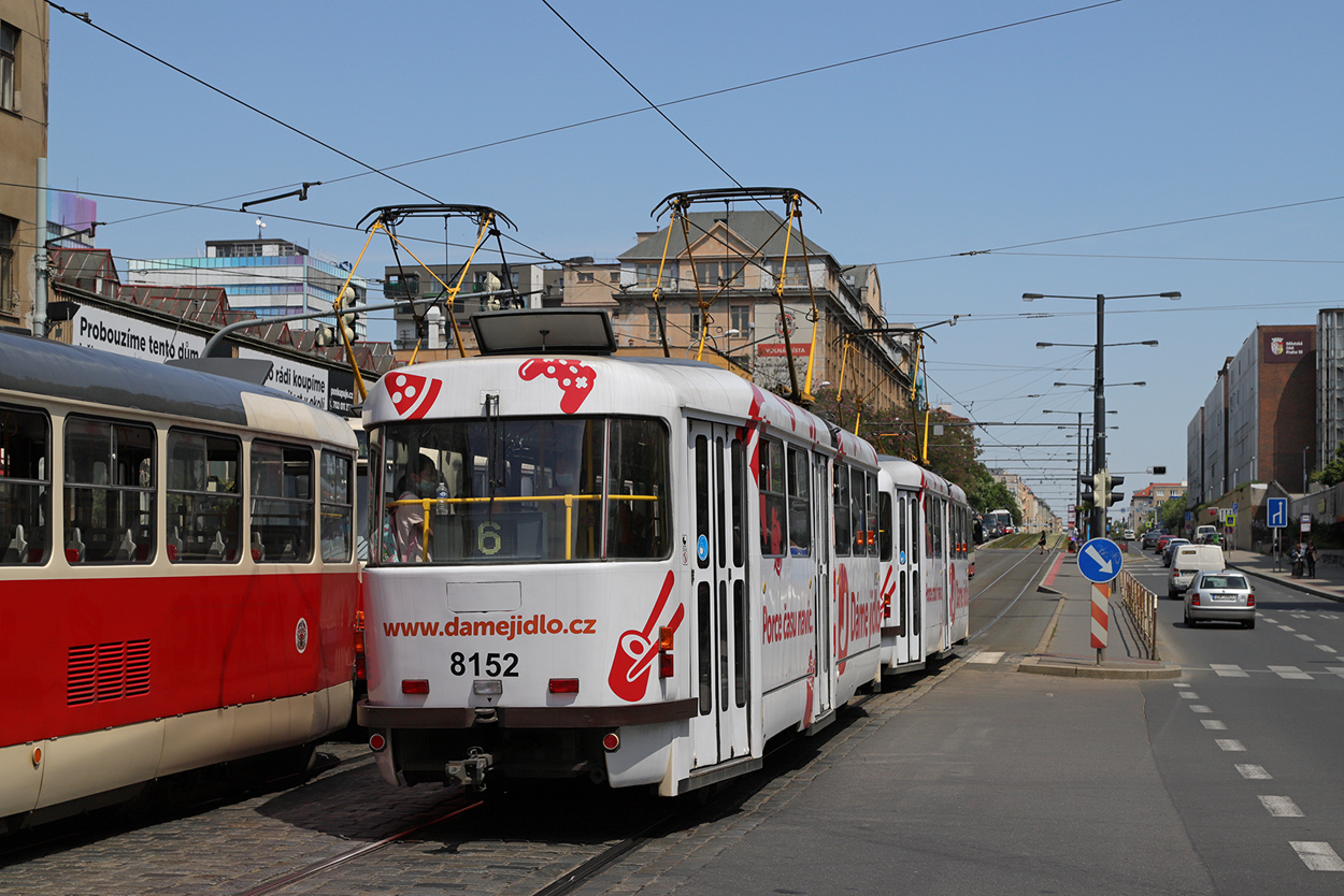 Прага, Tatra T3R.PV № 8152
