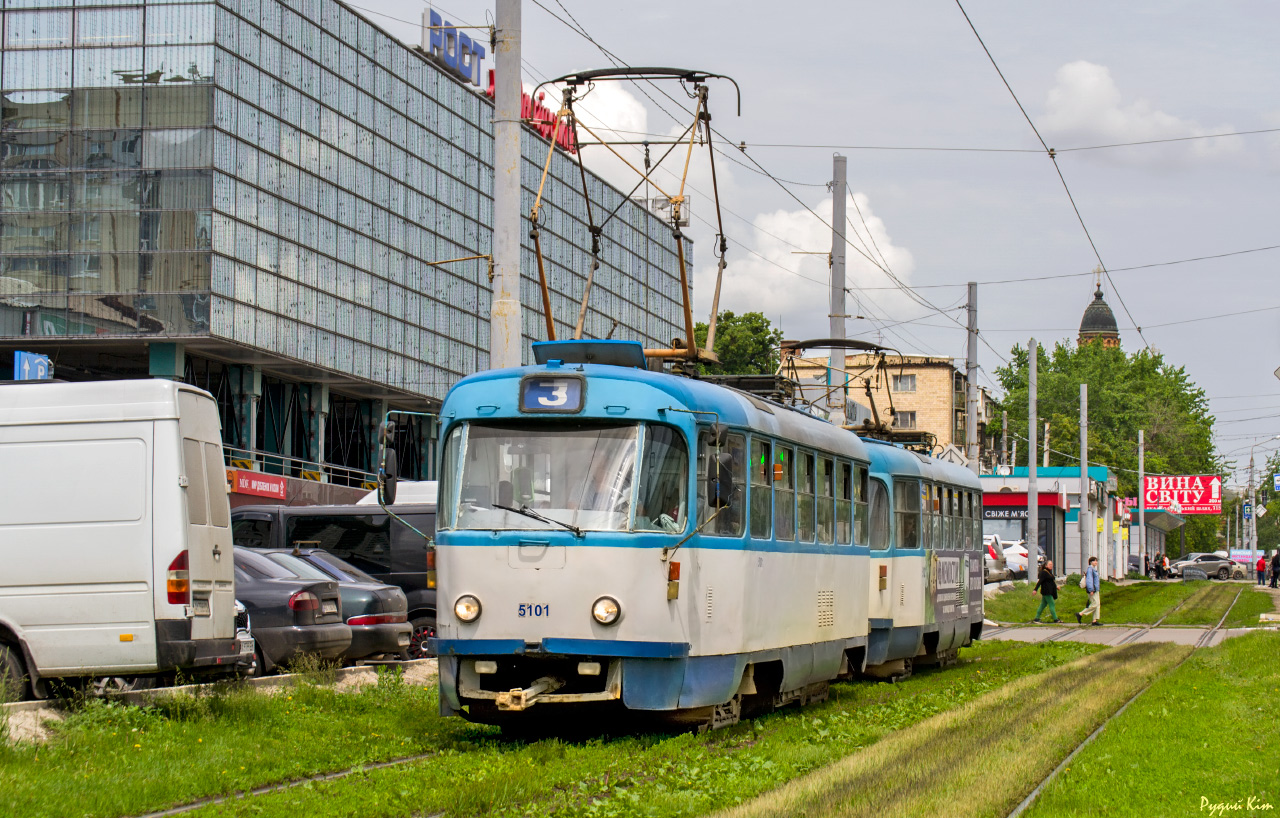 Харьков, Tatra T3A № 5101